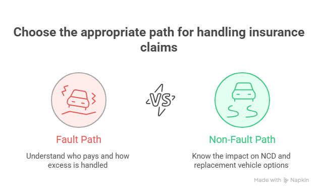 non fault accident claim