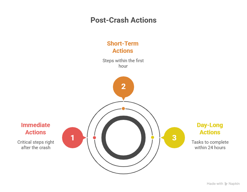 non fault crash infographics guidelines