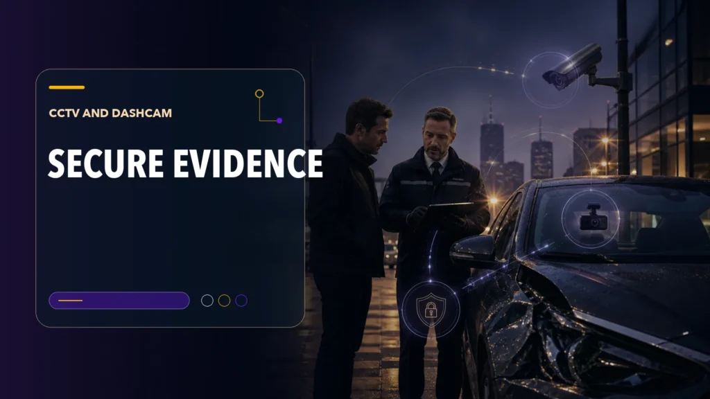 AAN editorial scene illustrating Request CCTV & Dashcam Evidence in London (Fast Guide)