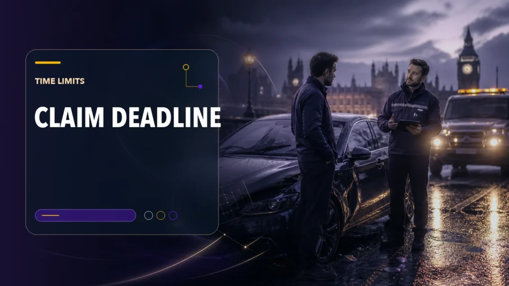 AAN editorial scene illustrating Car Accident Claim Time Limit