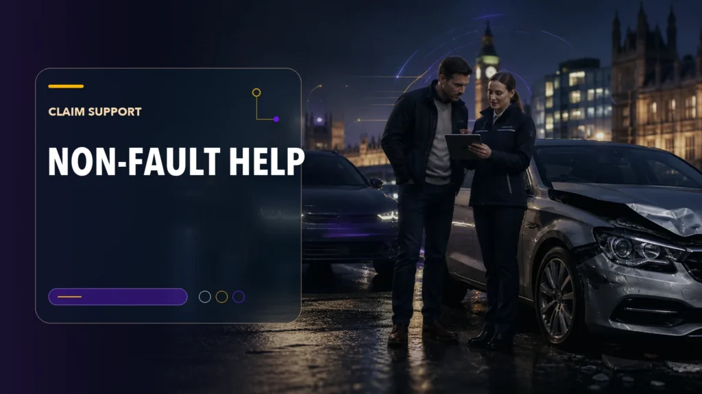 AAN editorial scene illustrating Accident Assist Non-Fault Accident Claims
